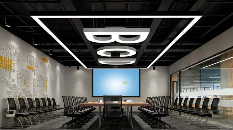 办公室会议室装修怎么显得高科技,简约大气会议室设计图片