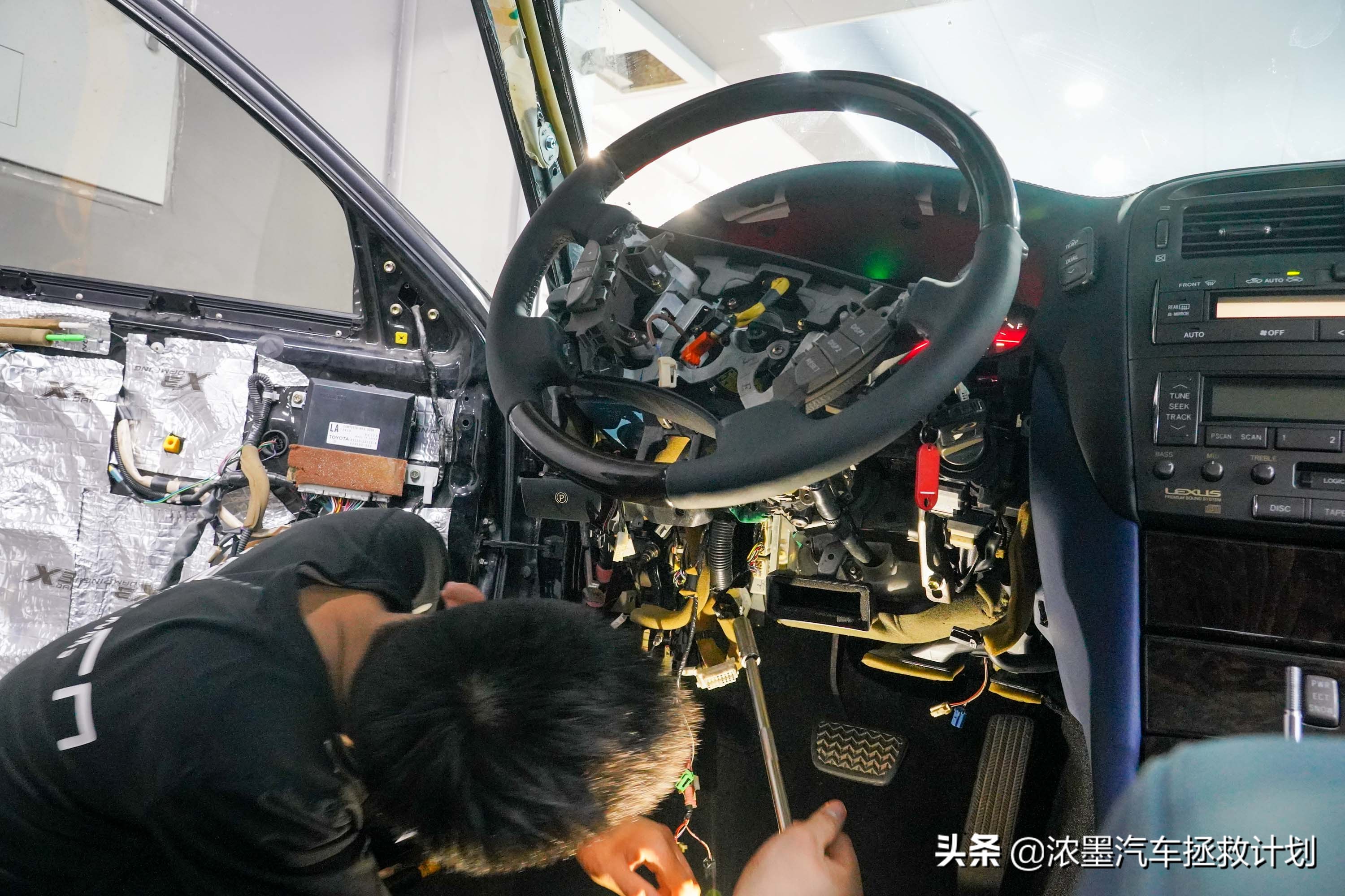 05款雷克萨斯ls430翻新修复,雷克萨斯ls430深度翻新解析