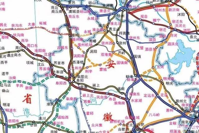 沪苏湖高铁规划车次,连通鄂豫皖高铁路线图