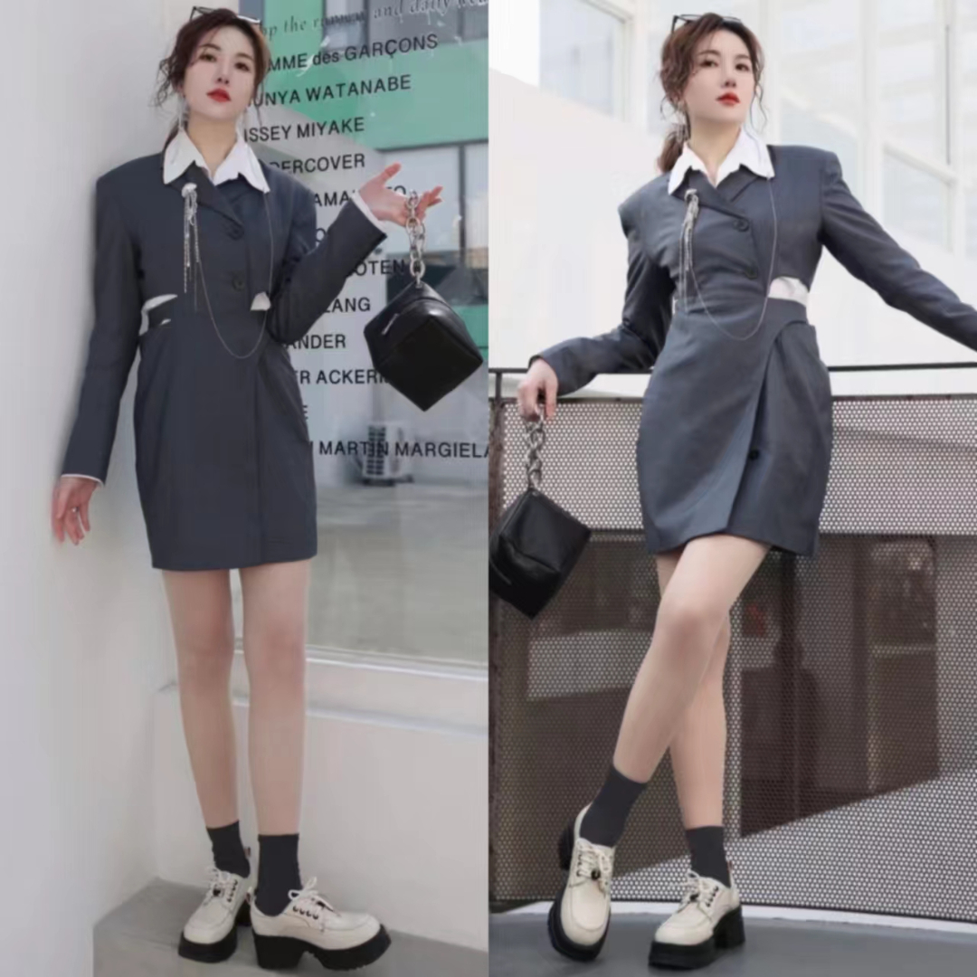 乐福鞋穿搭推荐,乐福鞋的正确穿搭图