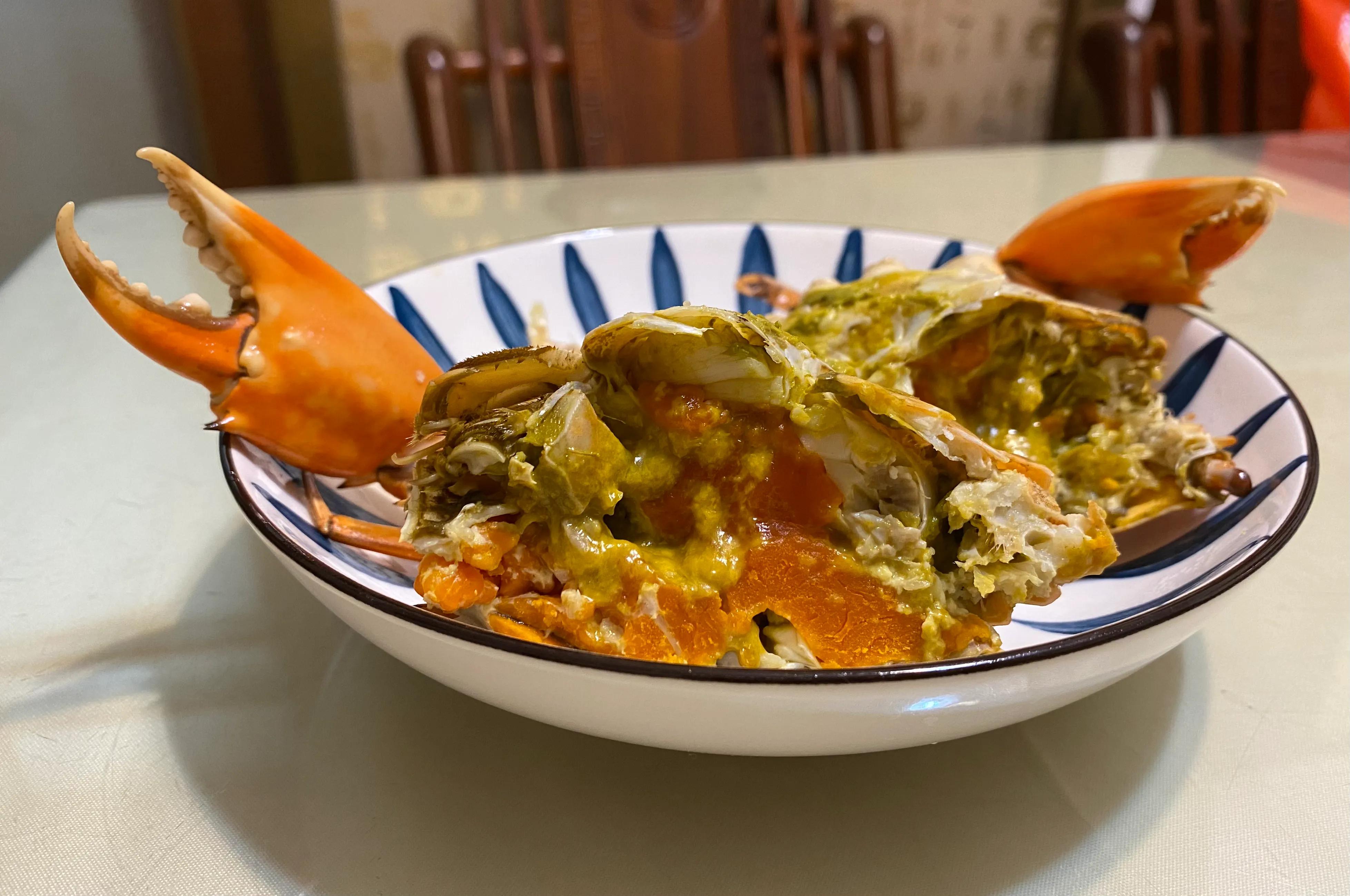 深圳本地的蟹,深圳黄油蟹产地