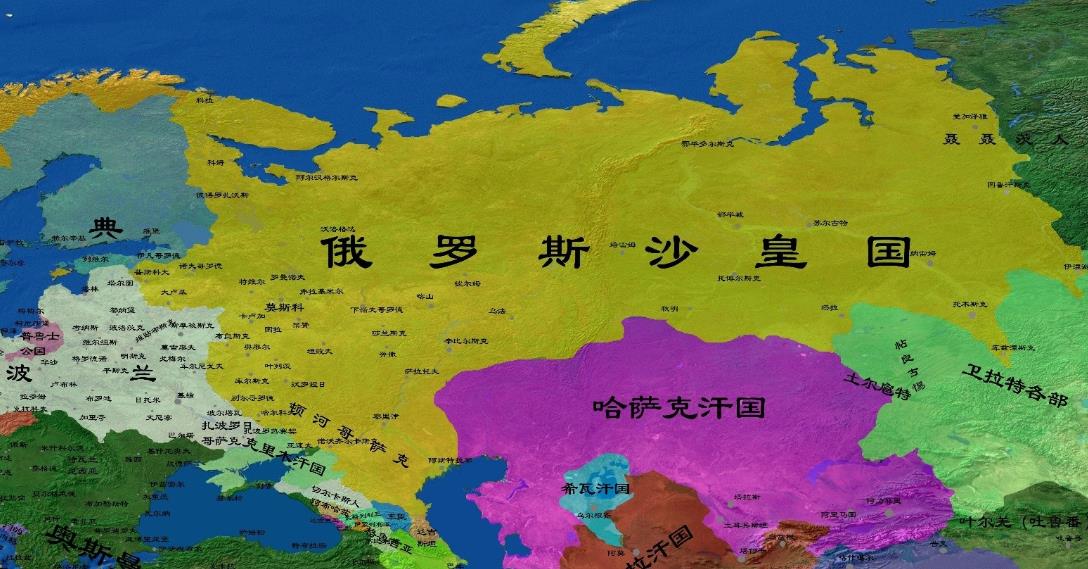 4大立国之战，奠定沙俄2288万国土，彼得大帝：世界等我们去征服