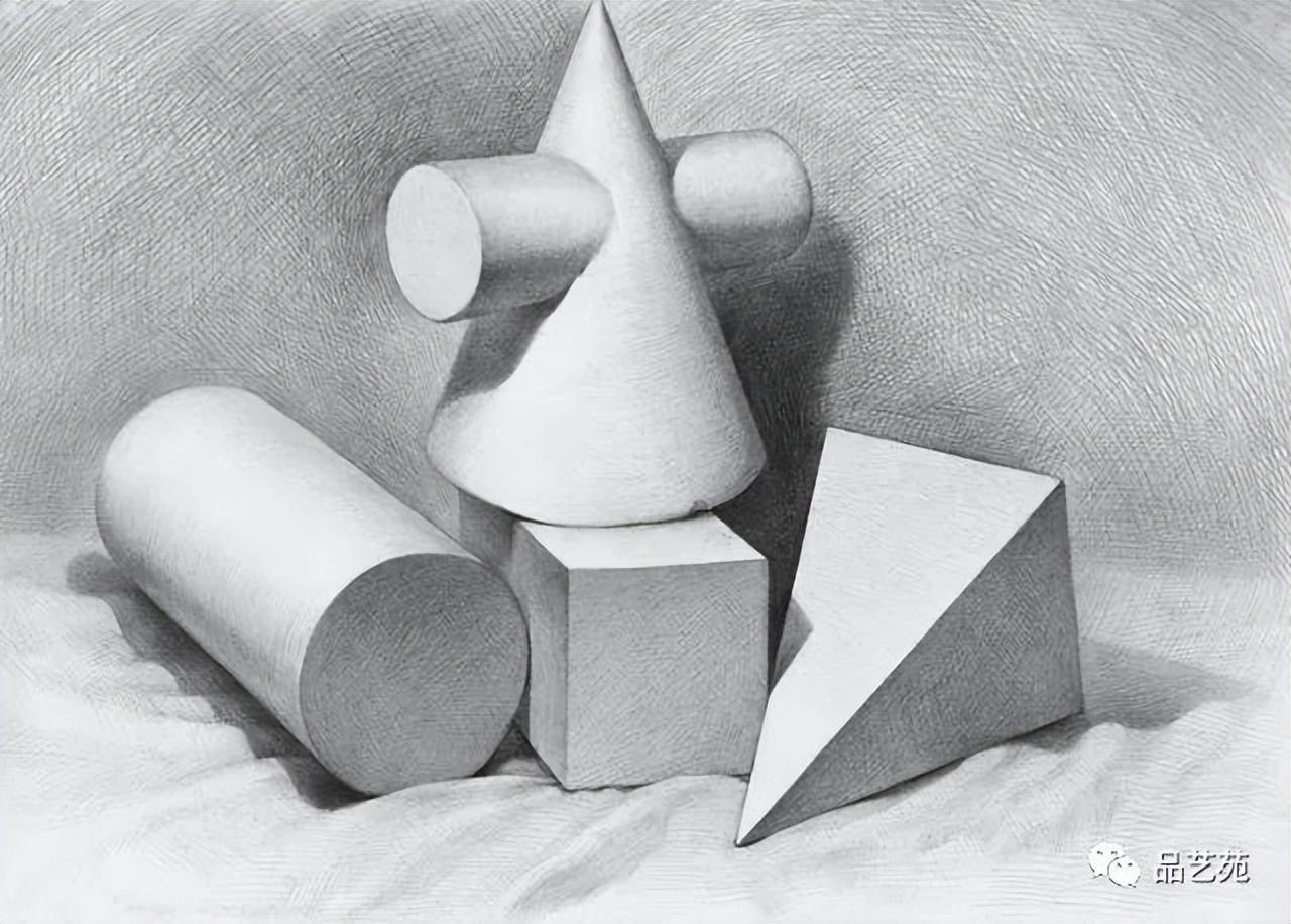 素描基础入门几何石膏,几何石膏素描教学视频