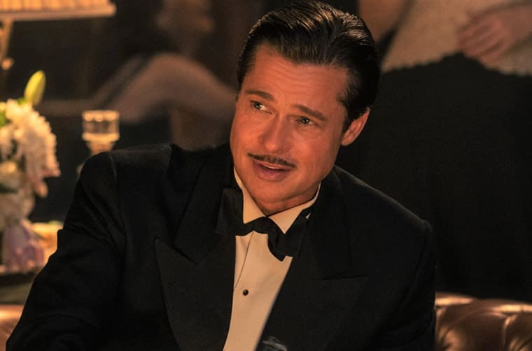 布拉德皮特绿西装,布拉德皮特金星秀