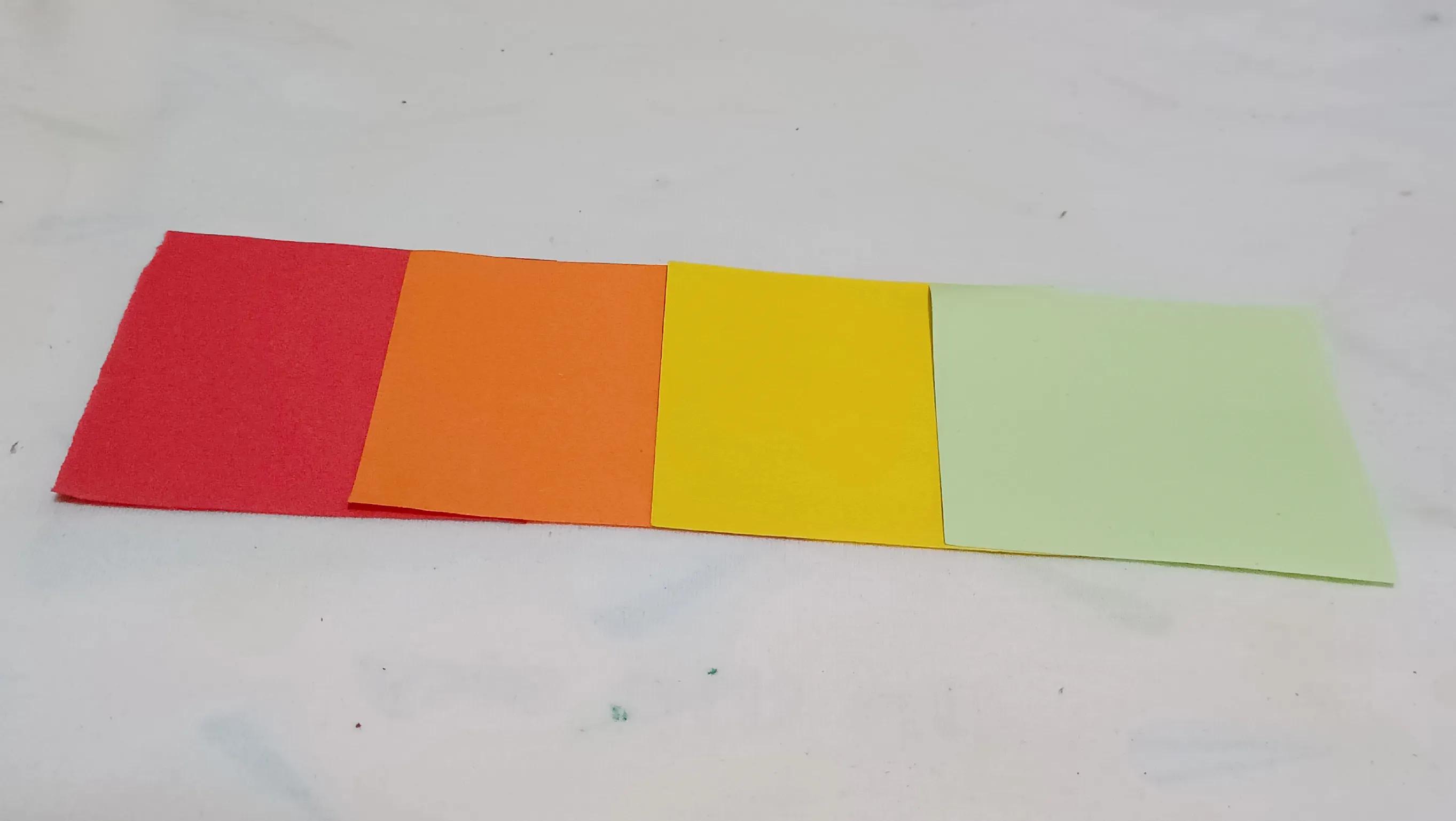 亲子手工折纸叶子,手工折纸幼儿园枫叶