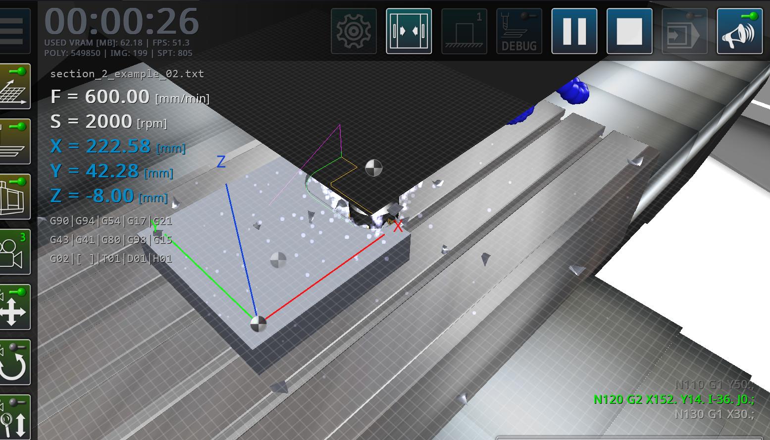 cnc刀路模拟仿真软件,cnc加工中心仿真系统