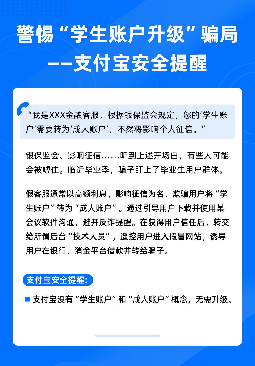 关于正确使用支付宝的提醒,支付宝你有一条新的安全提醒