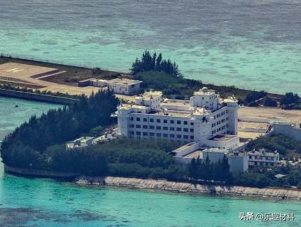 南沙东门礁全景图,南沙东门岛