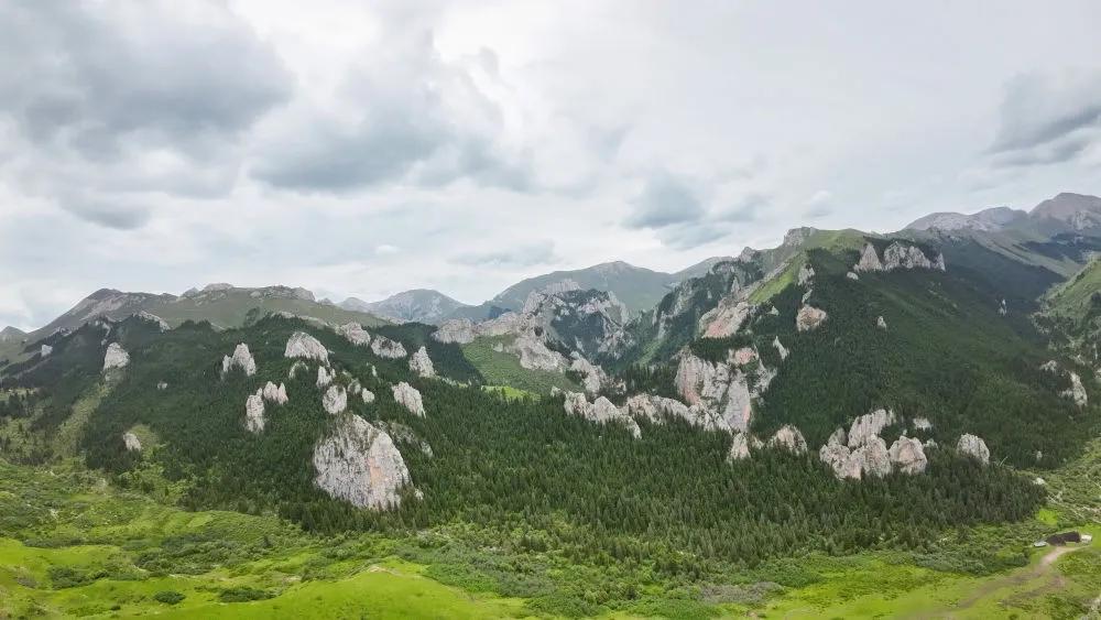 走进景泰黄河石林,则岔石林风景视频