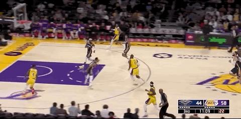 詹姆斯准三双湖人轻取森林狼湖人,恭喜湖人季前赛三连胜合集