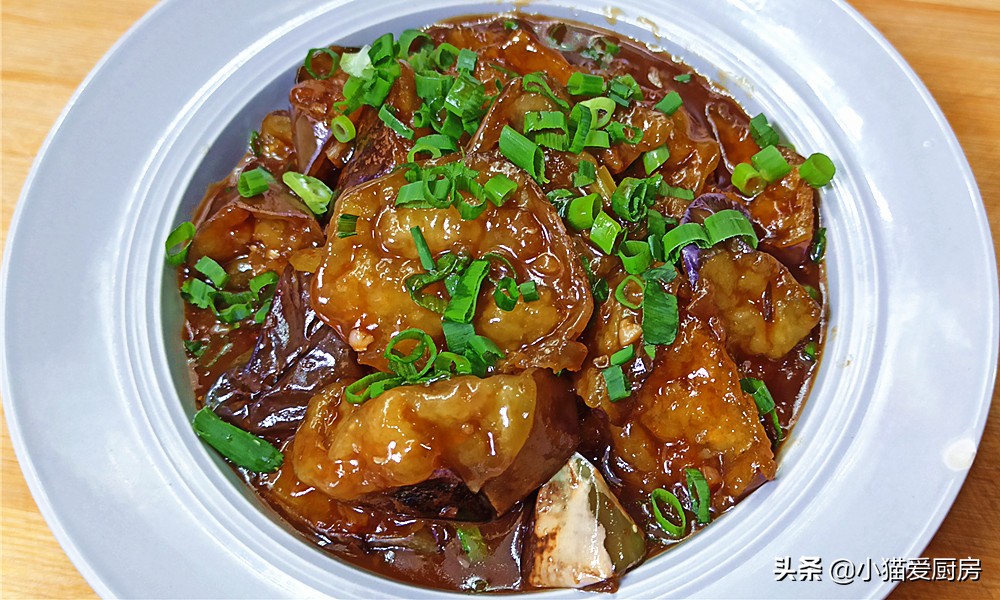 一个小技巧让酱爆茄子不再油腻,茄子怎么做不油最好吃
