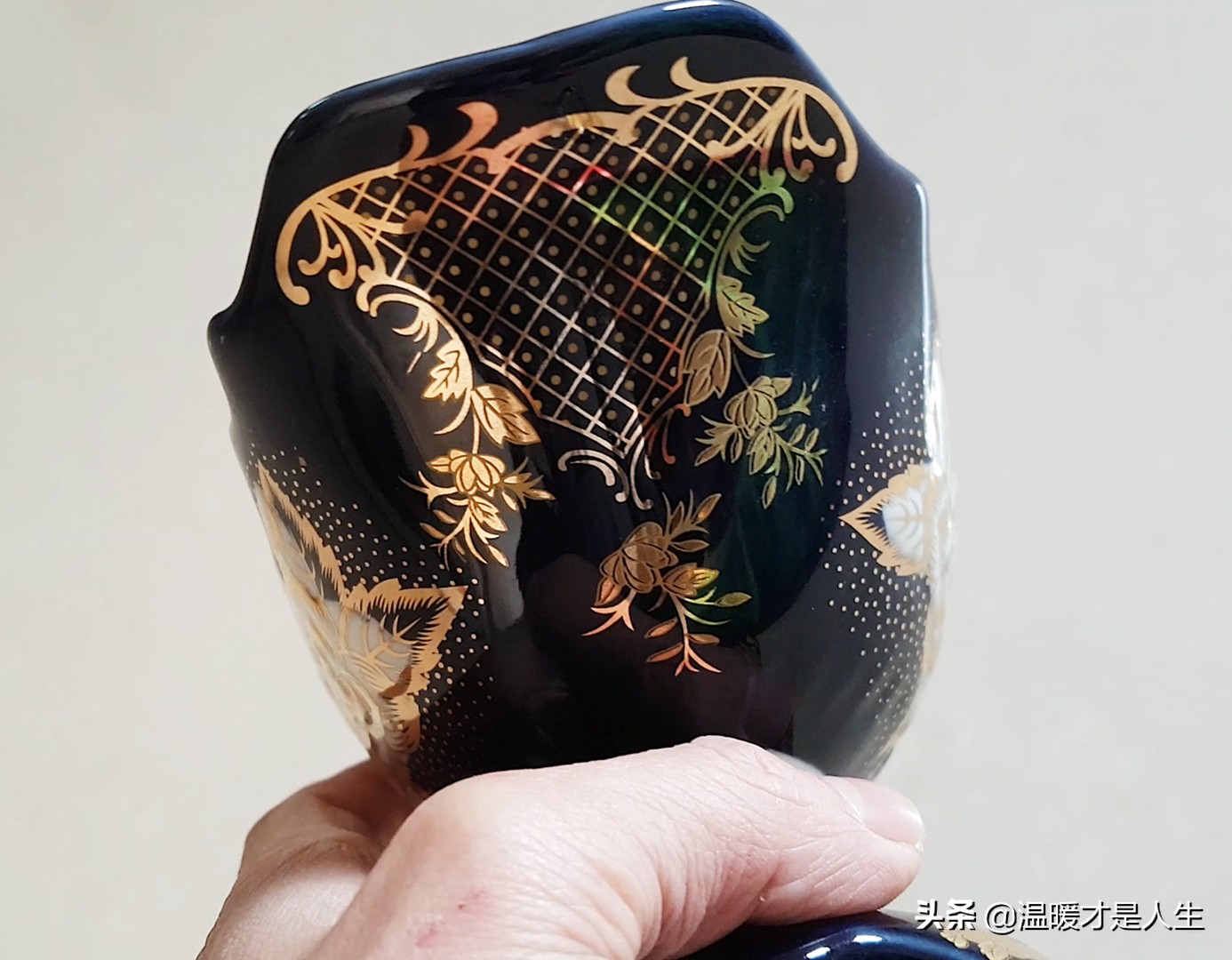 捷克瓷盘,捷克玻璃水果盆