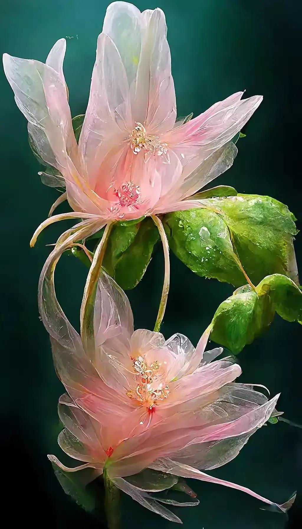 特别漂亮的水晶花,别具一格的水晶花图片