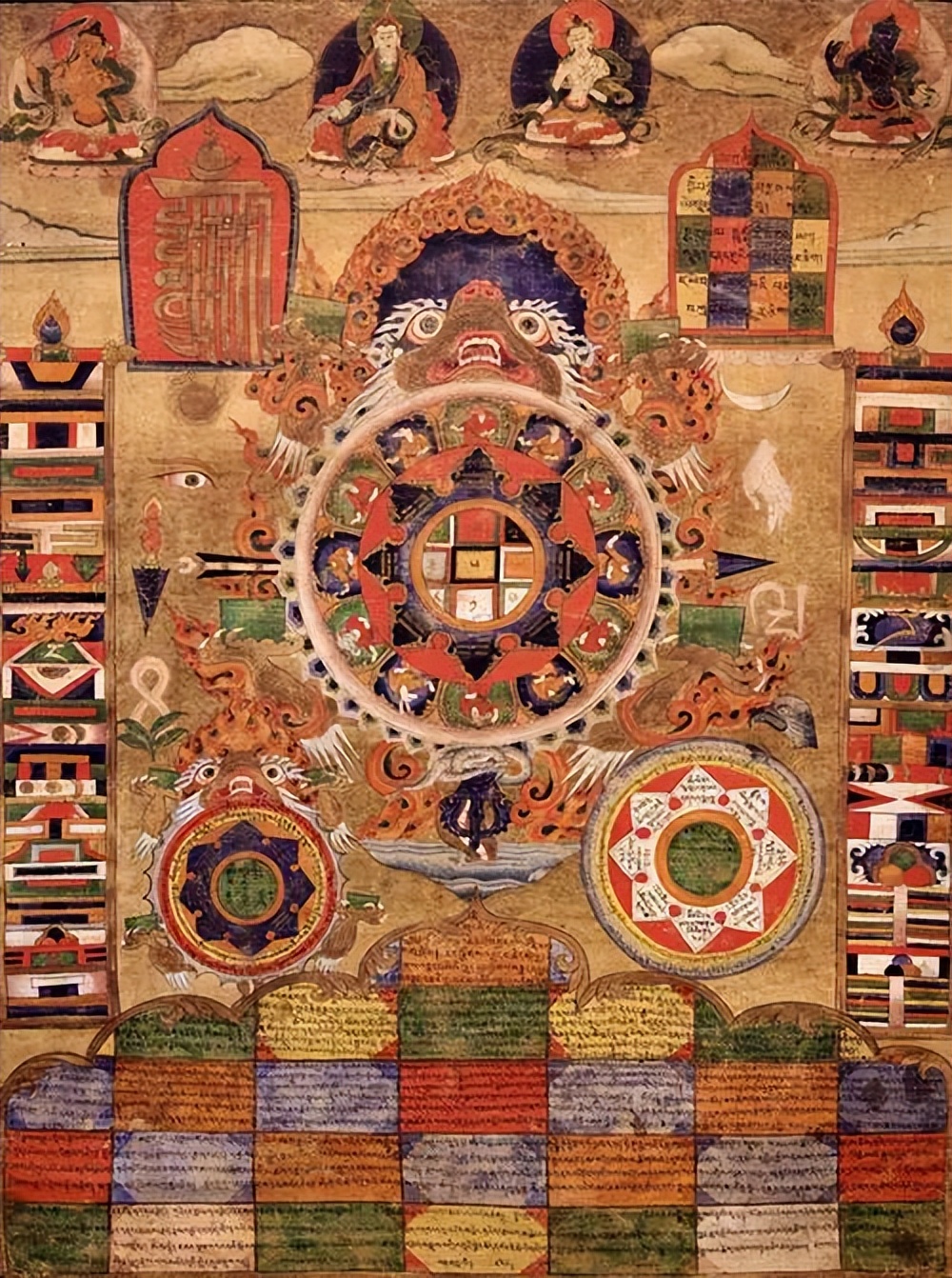 如何区分藏传佛教寺庙,藏传佛教四派的寺庙标志区别