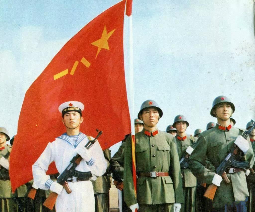 解放军07式服装展示,解放军56式衣服