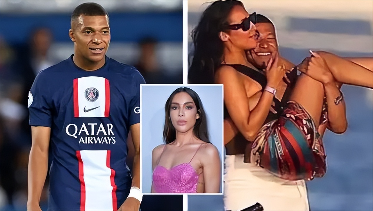 姆巴佩近照曝光，黑人美女陪伴，穿泳衣身材火辣！绯闻就没停过