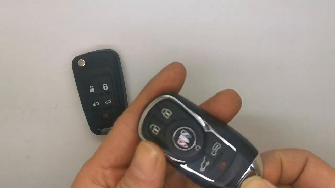 别克钥匙改装最新款,别克汽车钥匙智能改装