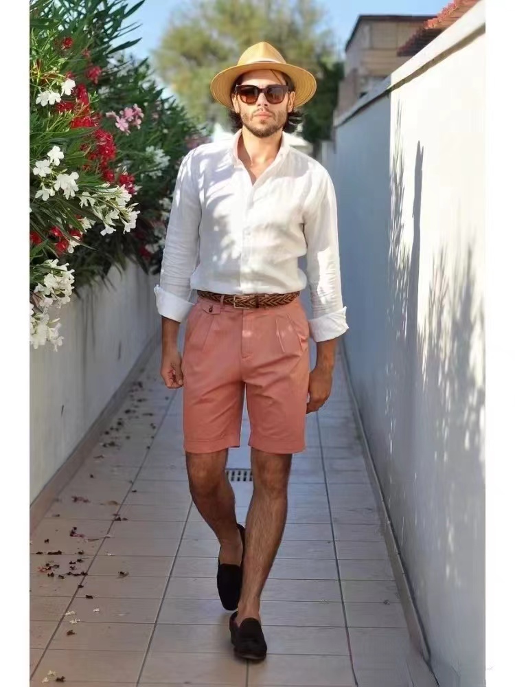 男士短裤穿搭指南，清爽穿搭，让你风度翩翩