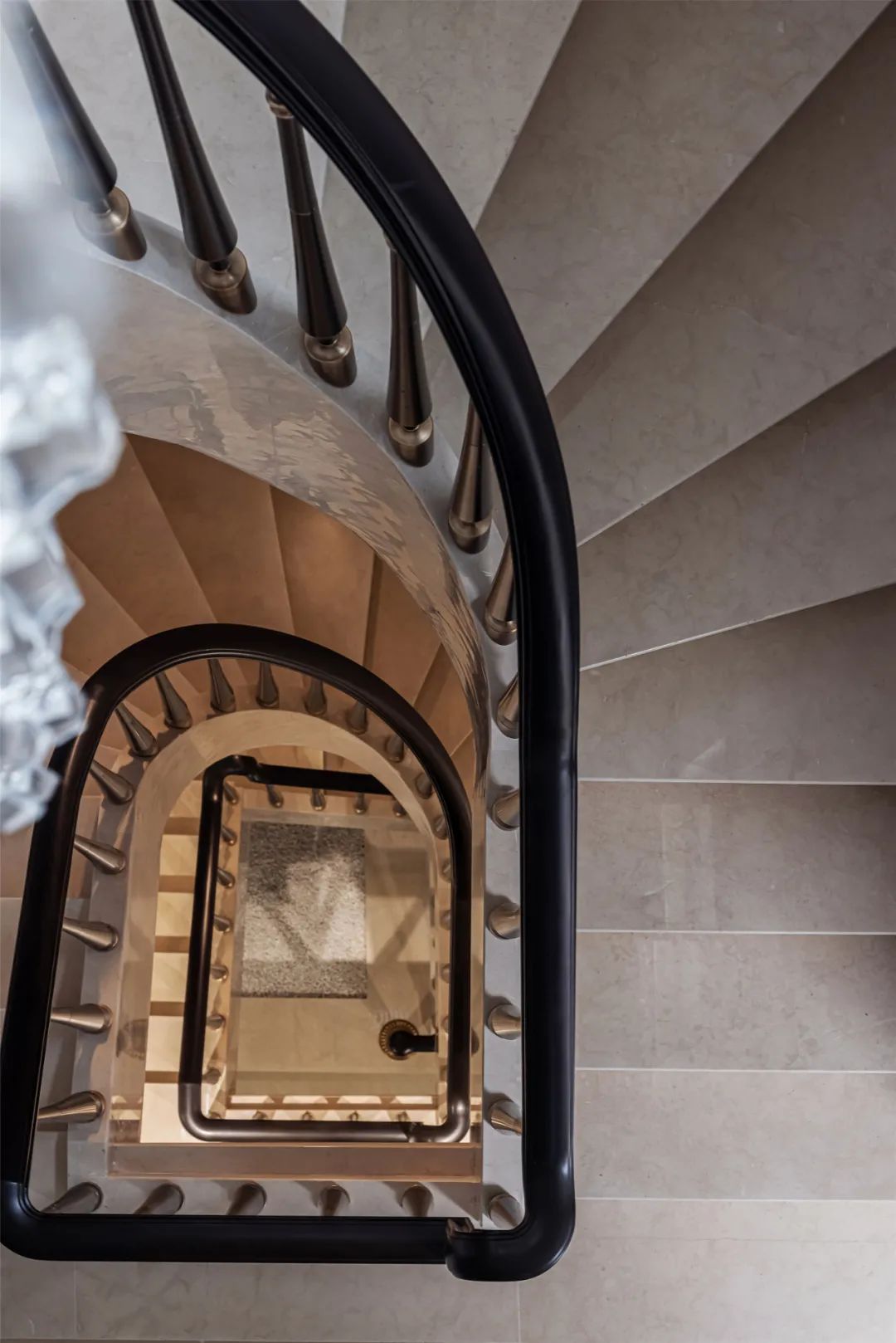 大理石网红楼梯效果图,最新流行大理石楼梯效果图