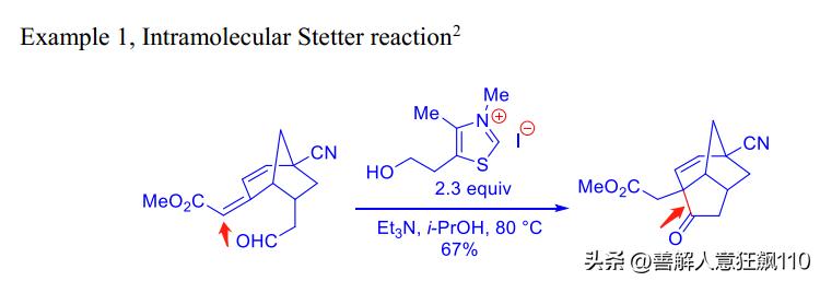 有机合成人名反应第11天:Stetterreaction