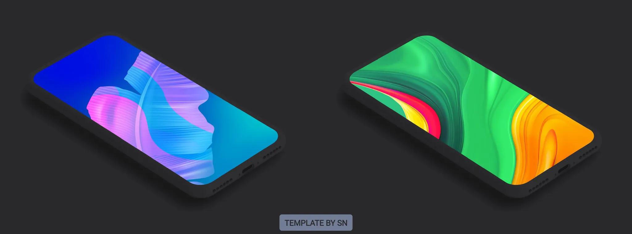 治愈系壁纸淡色系,一组渐变色壁纸