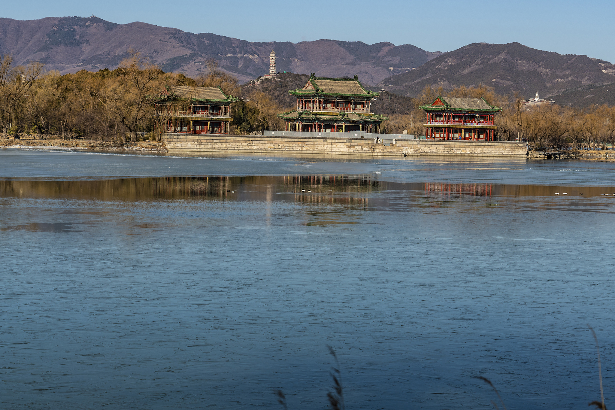 走颐和清漪，赏皇家园林之十一：昆明湖东堤（修订版）