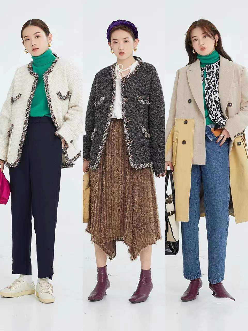 30岁了想要穿的高级感穿搭,30岁冬季穿搭女生韩版