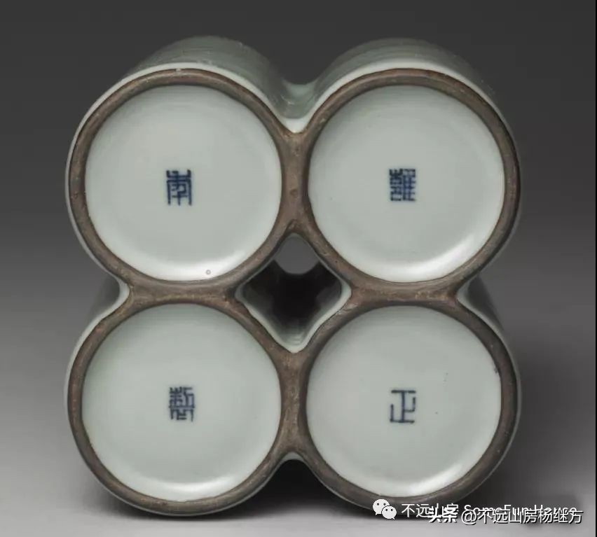 雍正黄色釉瓷器图,清代雍正朝粉青釉瓷器鉴赏