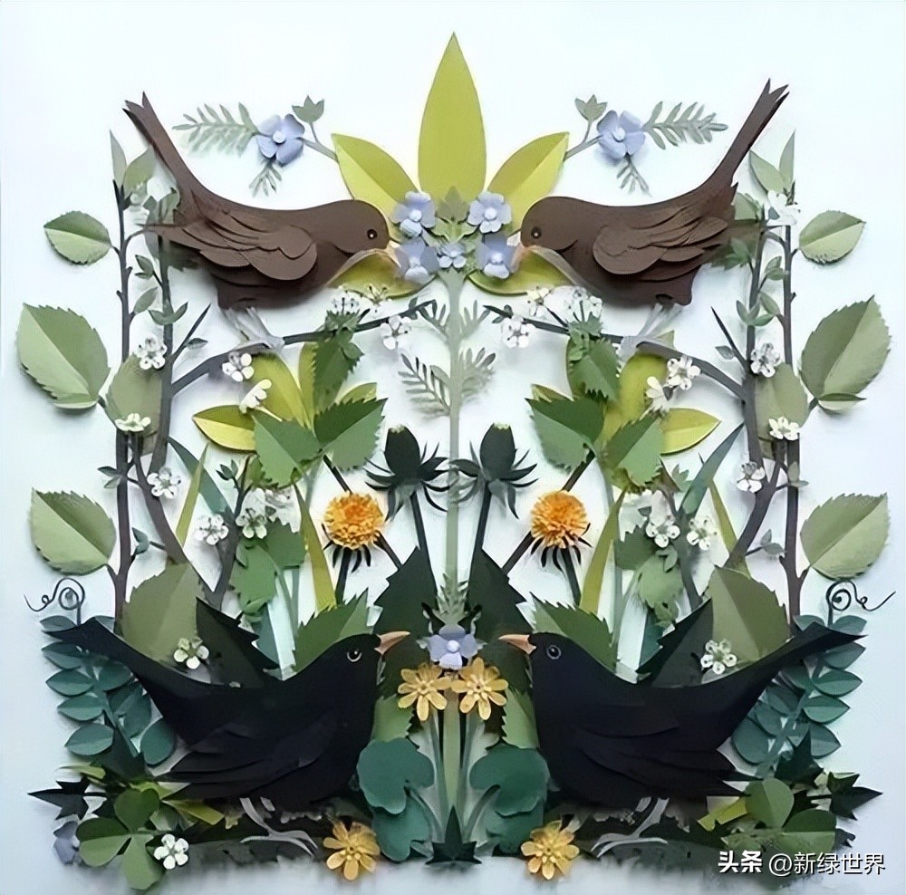 一组纸艺作品,令人惊艳的纸艺作品