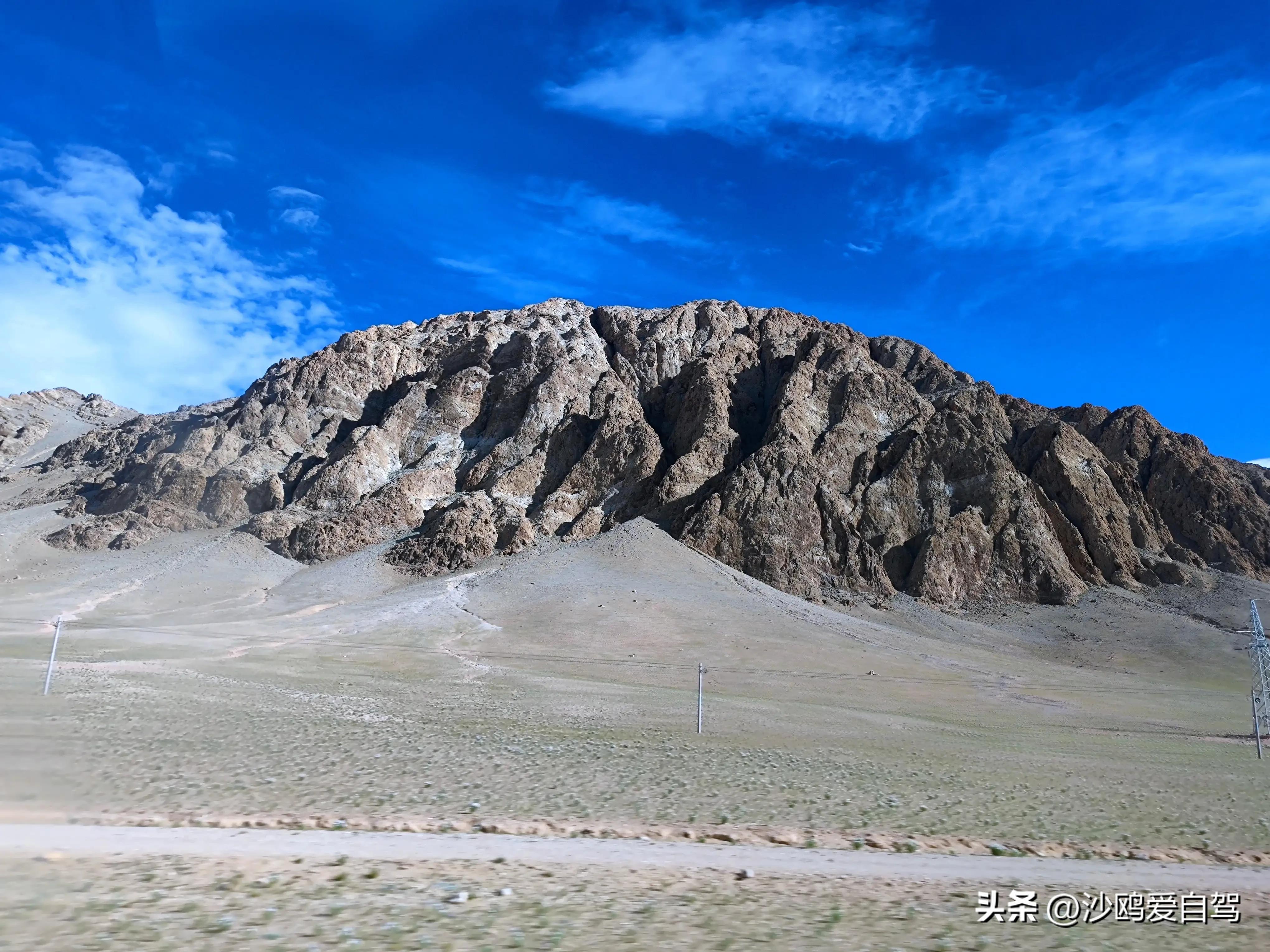 自驾四进*藏西***疆新**第12天:人在囧途:当惹雍措圣湖边陷车,轮胎鼓包