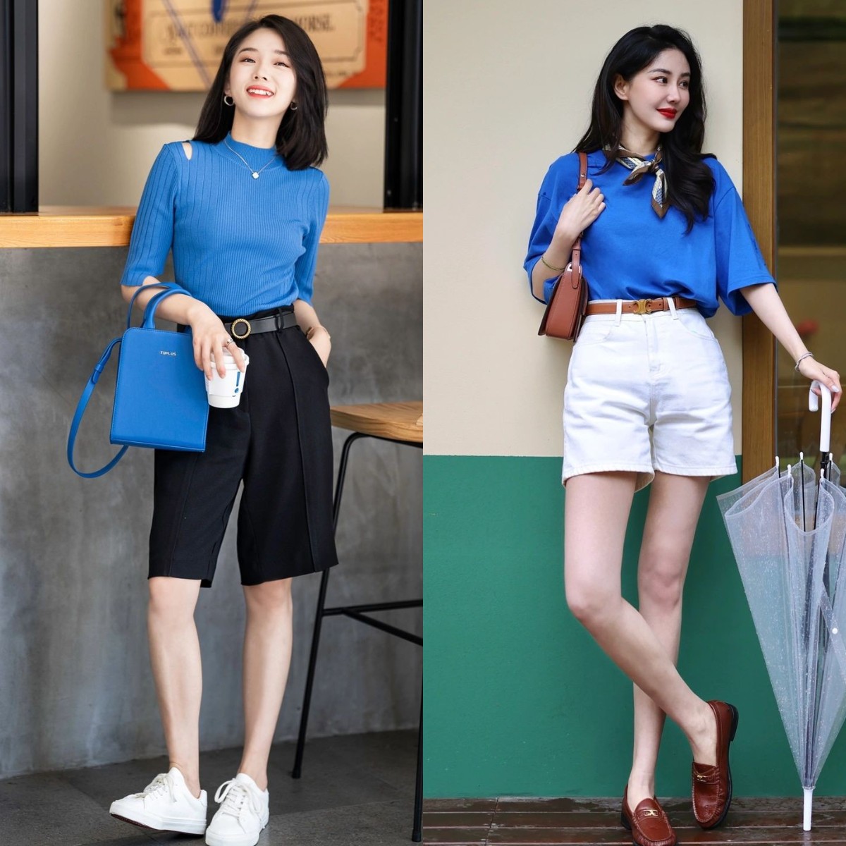 克莱因蓝适合什么气质的人穿,克莱因蓝外套怎么搭出高级感