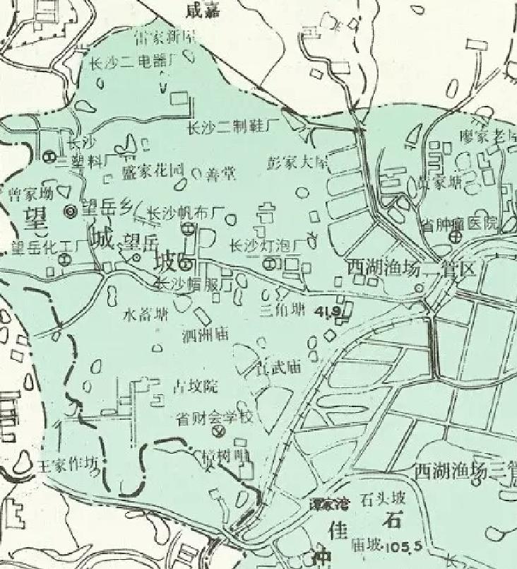 长沙西大门望城坡老照片,老长沙西大门