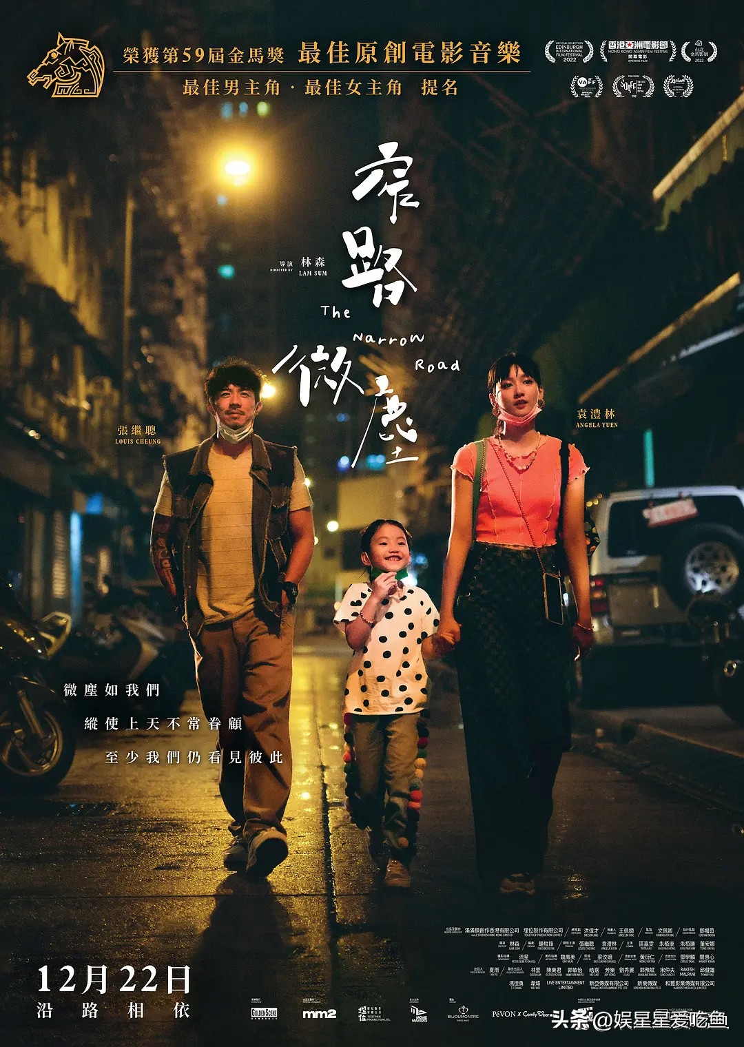 三十六届香港电影金像奖最佳电影,第41届香港电影金像奖入选名单