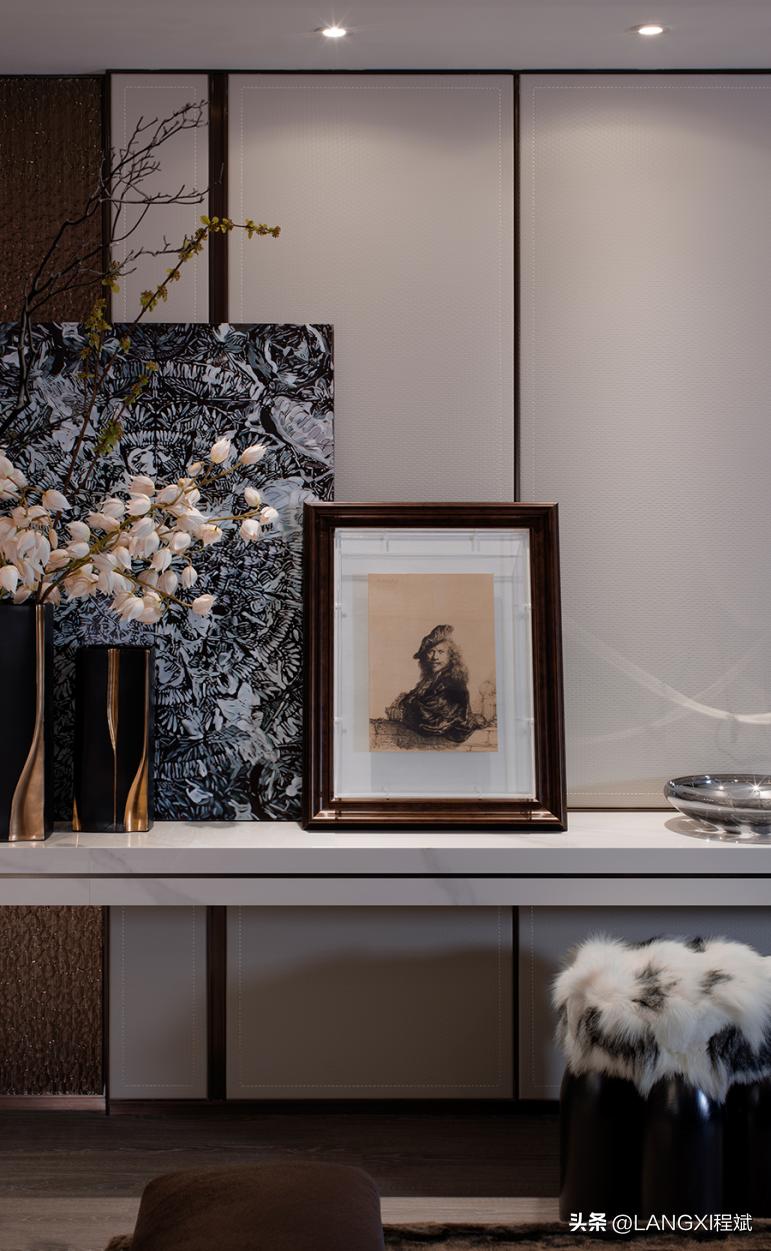 350平轻奢样板房,350平大平层样板间