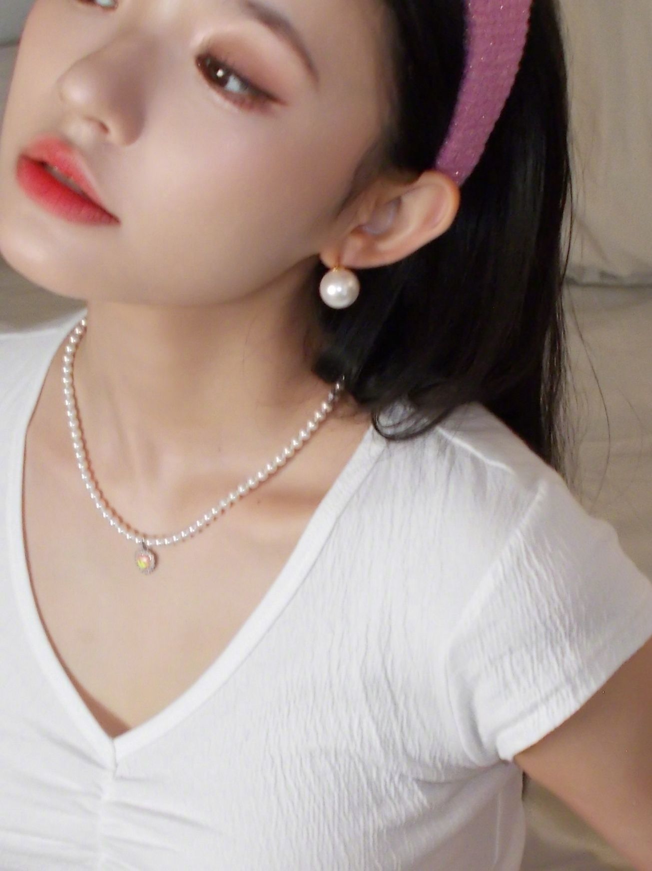 林允冠军体恤,林允白色裙子视频