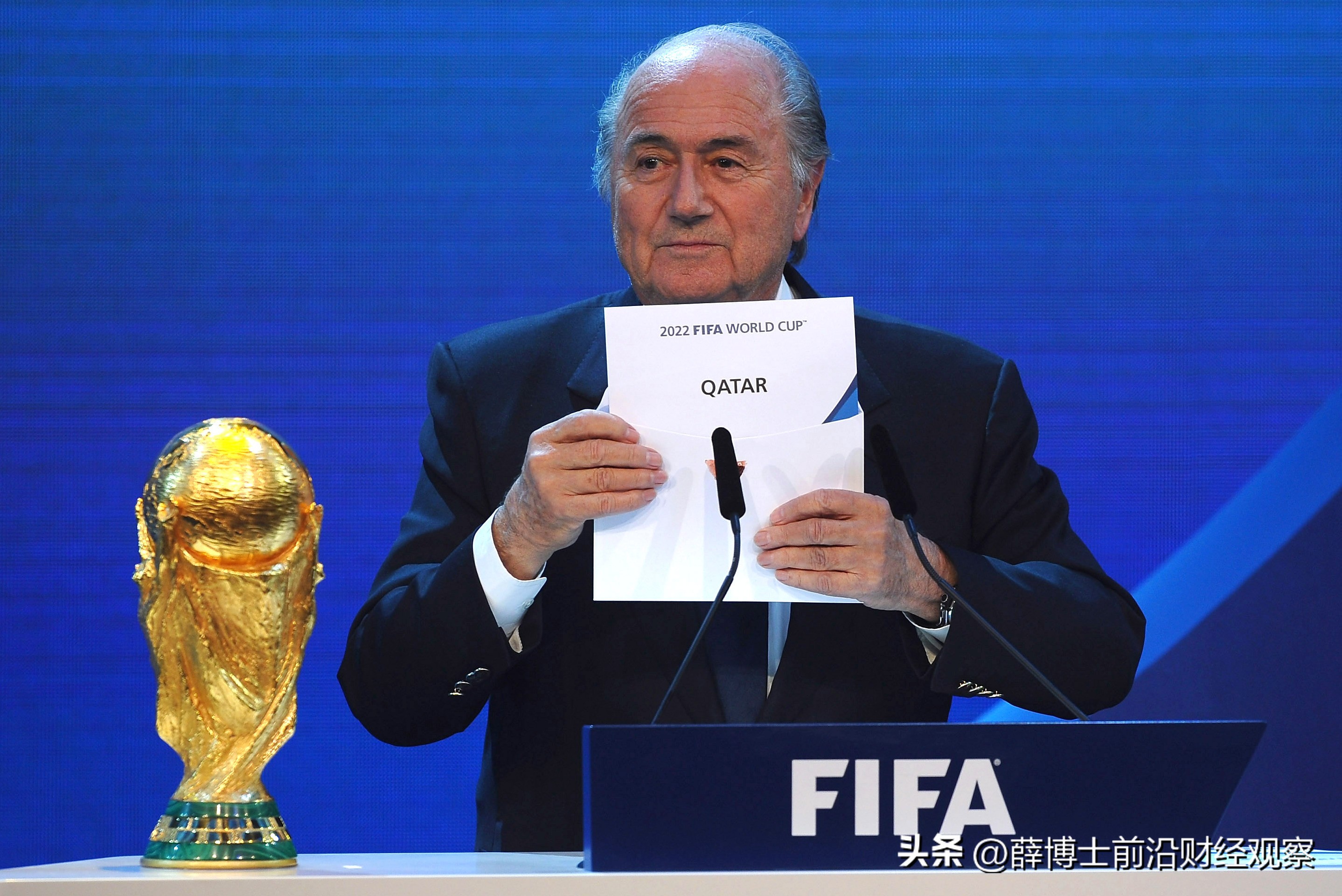 花一年GDP办一届世界杯，你以为卡塔尔傻？王子们精着哩