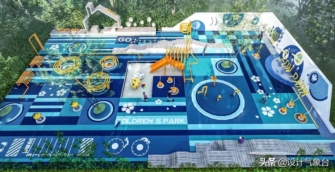 滑梯儿童房间小空间设计,室内儿童游乐场如何设计