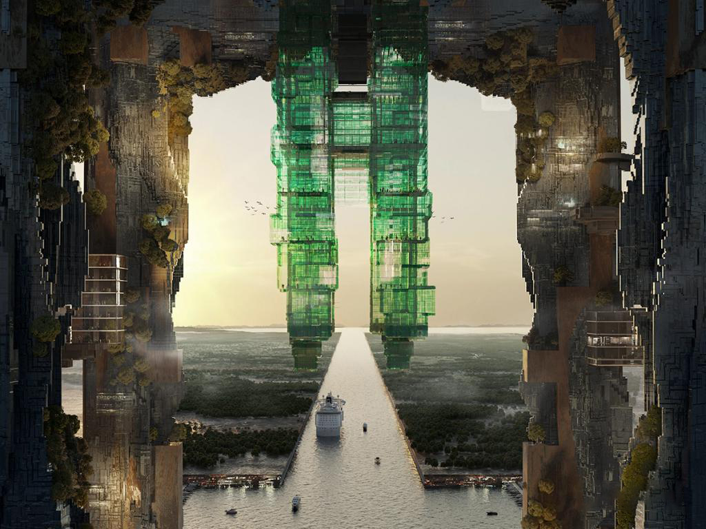 沙特neom富人区,沙特建城市neom