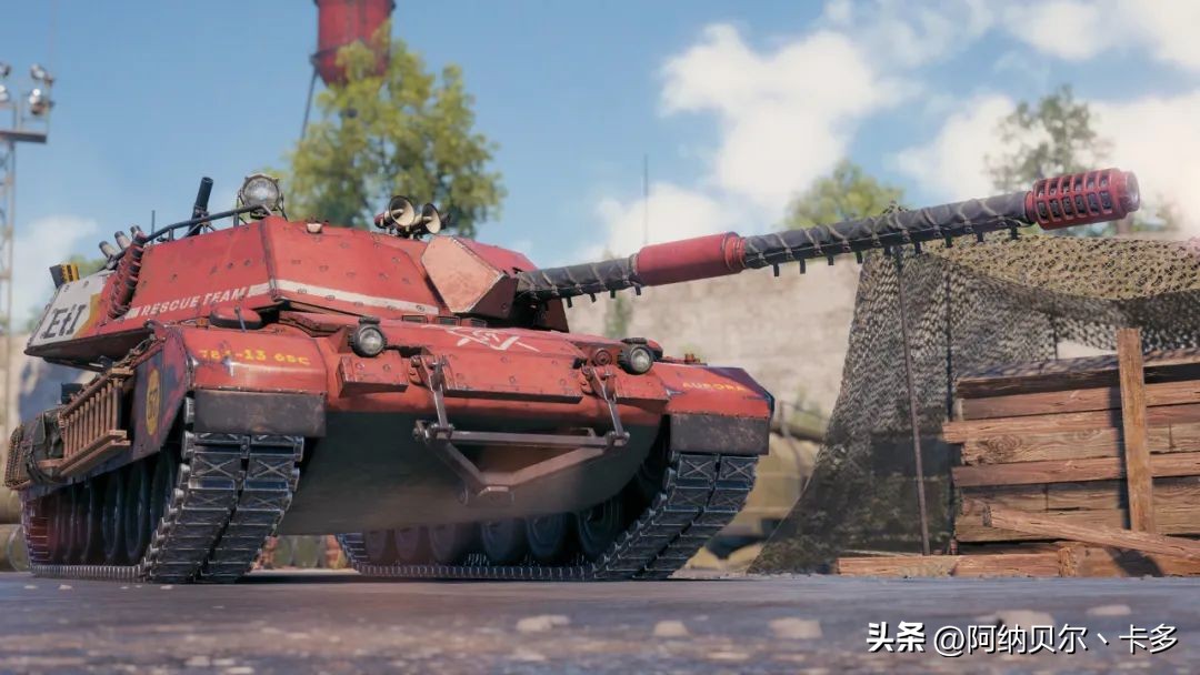 WOT丨非要430元买*绑捆**包才行！野牛3D风格“欧若拉”大图展示