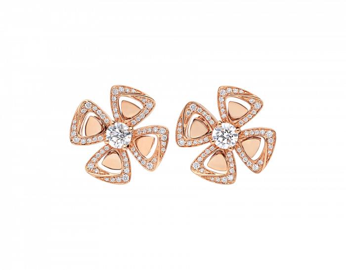 奢侈品耳环经典款卡地亚,宝格丽古董珠宝耳环