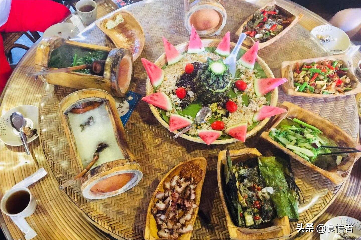 云南少数民族的待客食俗,云南傣族食俗