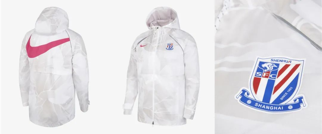申花新款复古球衣,耐克上海申花足球服
