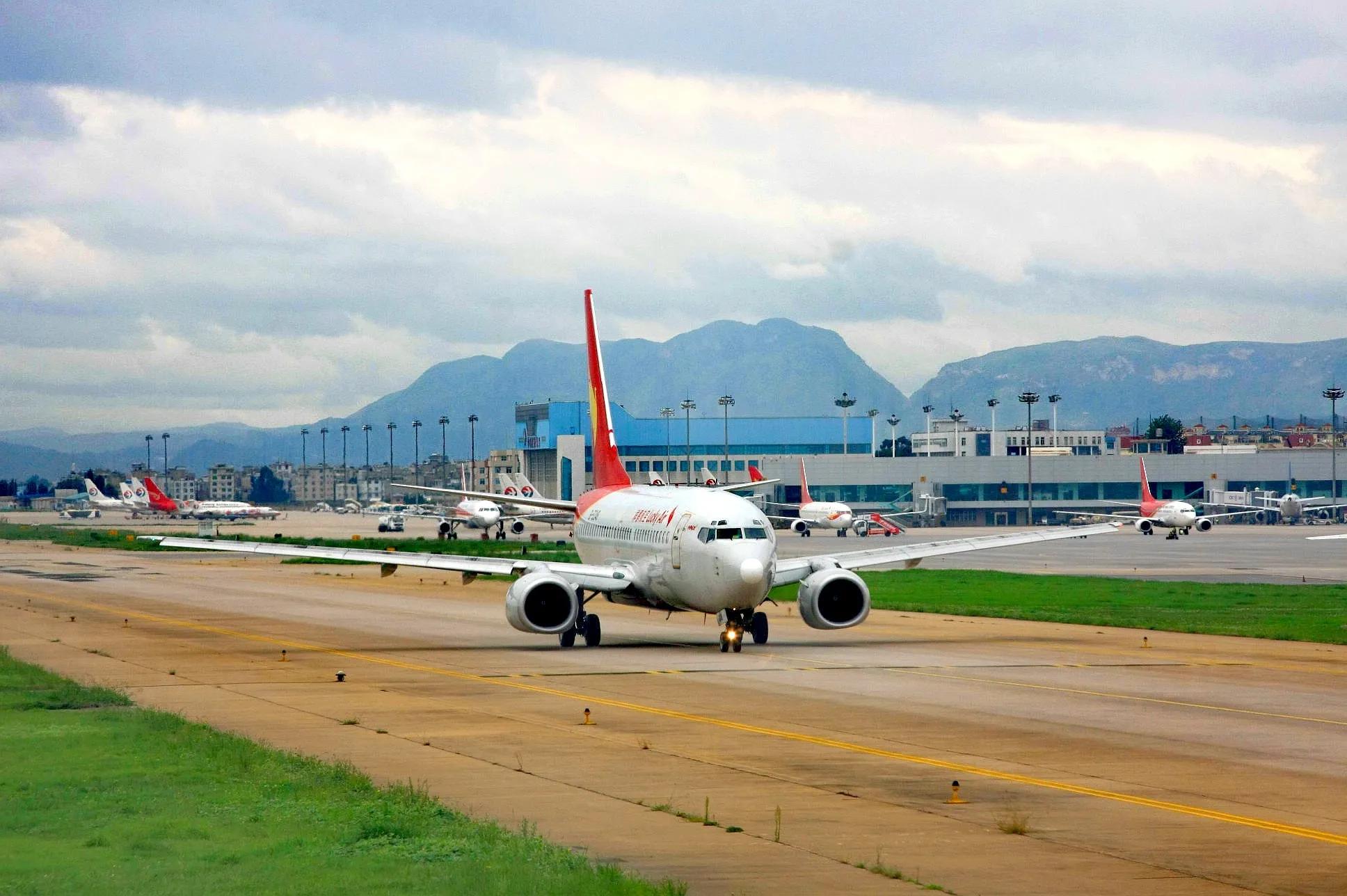 回眸云南,昆明老机场巫家坝国际机场