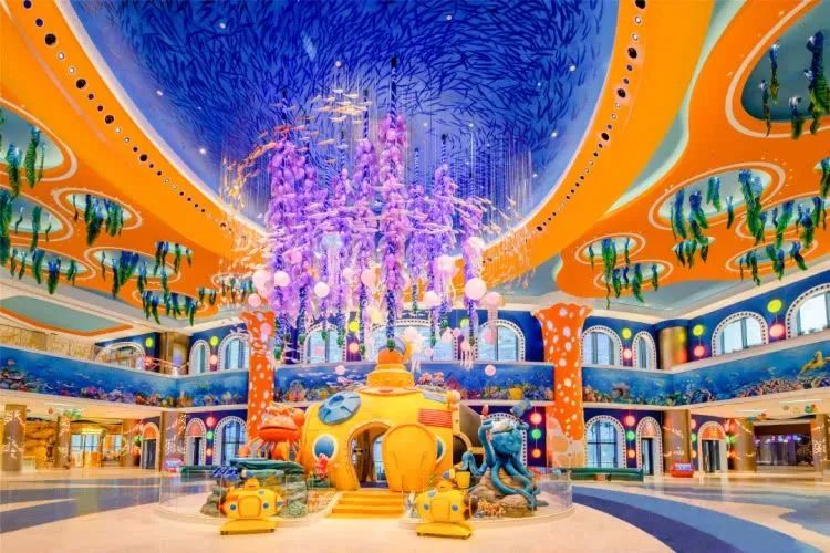 珠海长隆飞船酒店！海洋王国无限畅玩+畅游28楼绝美无边际泳池