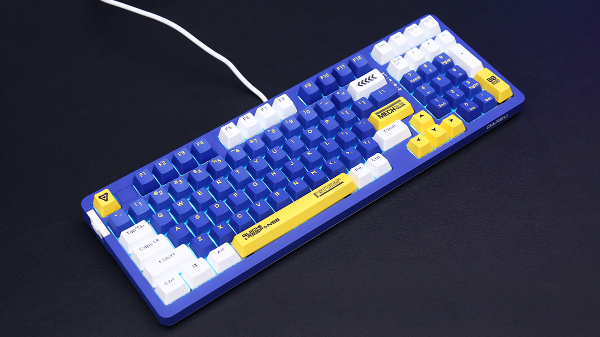 达尔优a98静电容轴测评,达尔优A98机械键盘