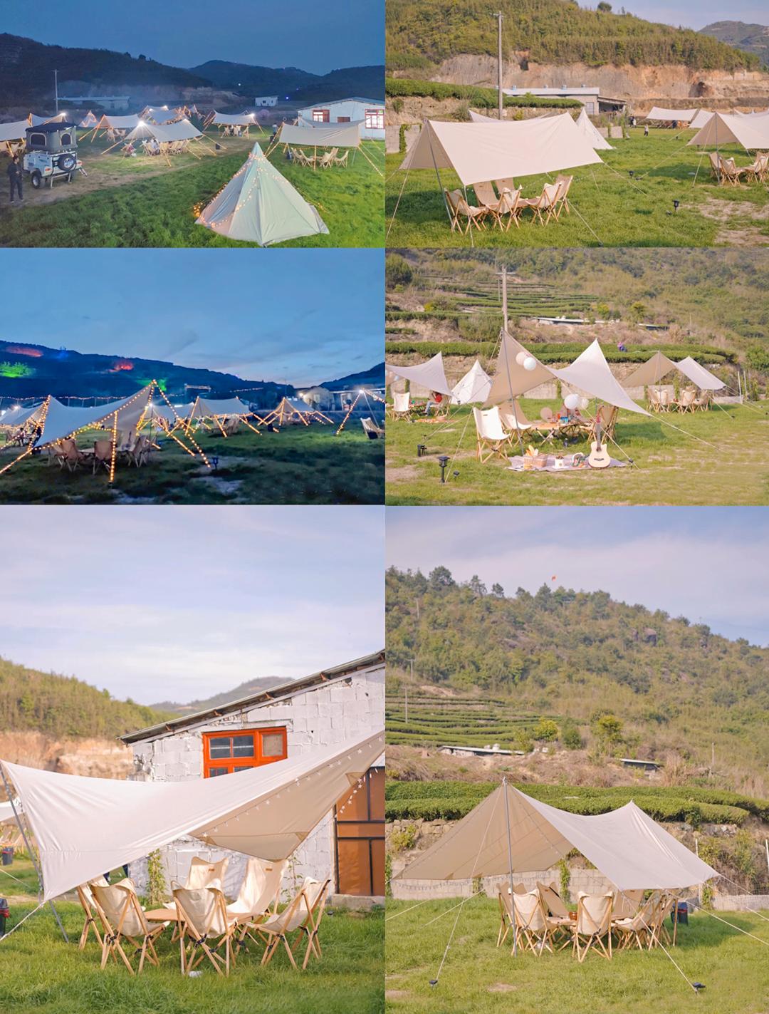 闽山闽水物华新在师生中引热议,户外生活季福州闽越水镇露营