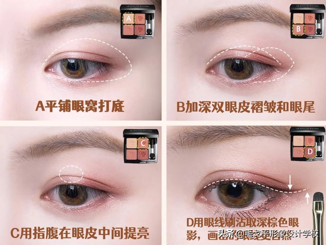 新手必看干货最全化妆步骤详解,纯干货图解化妆技巧全步骤