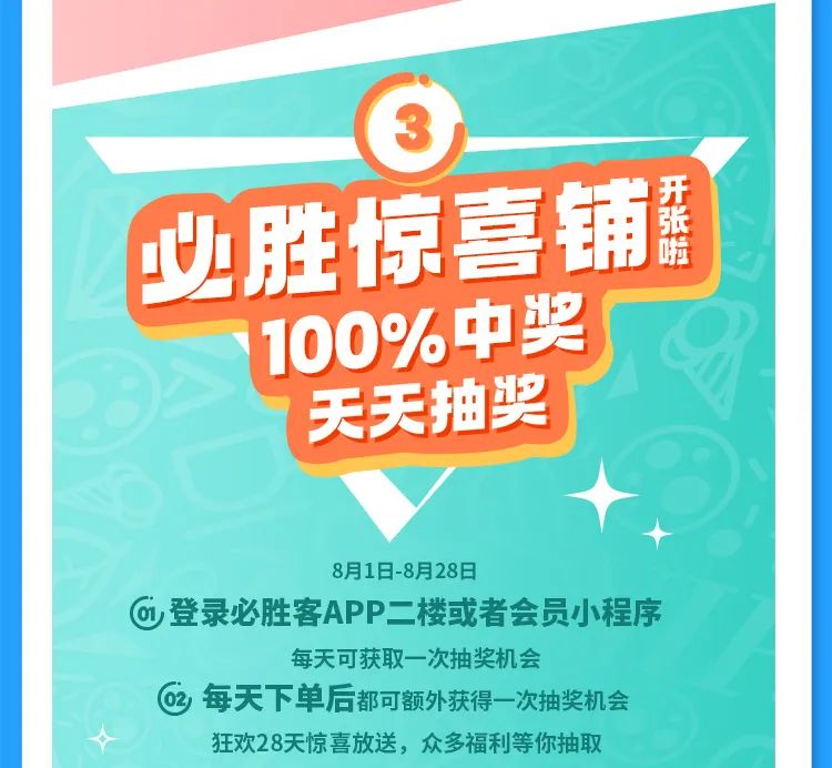爆款比萨牛排天天5折，尊享卡免费升级