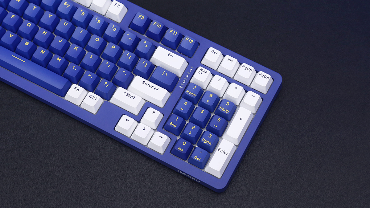 达尔优a98静电容轴测评,达尔优A98机械键盘