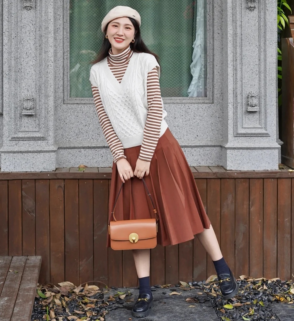 36岁女1米62时尚日常穿搭,150-165女生这样穿清新甜美显腿长